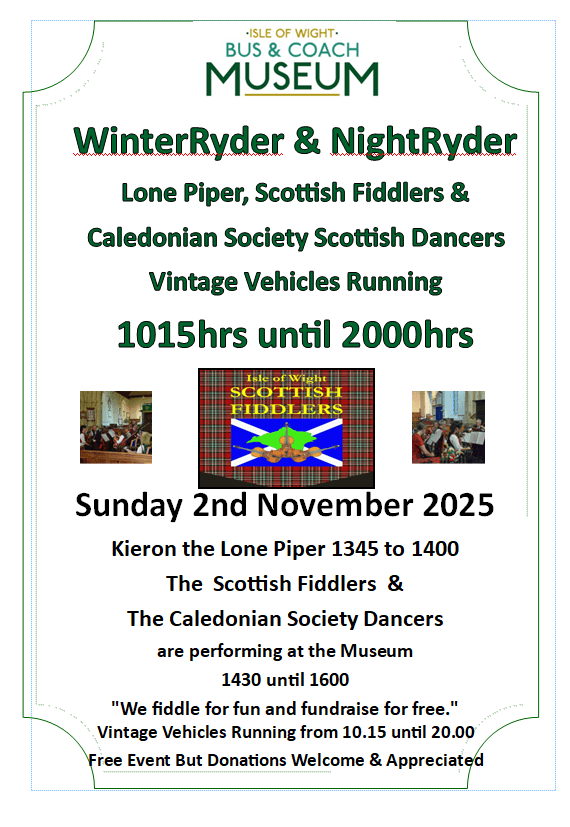WinterRyder and NightRyder - Sunday 2nd November 2025